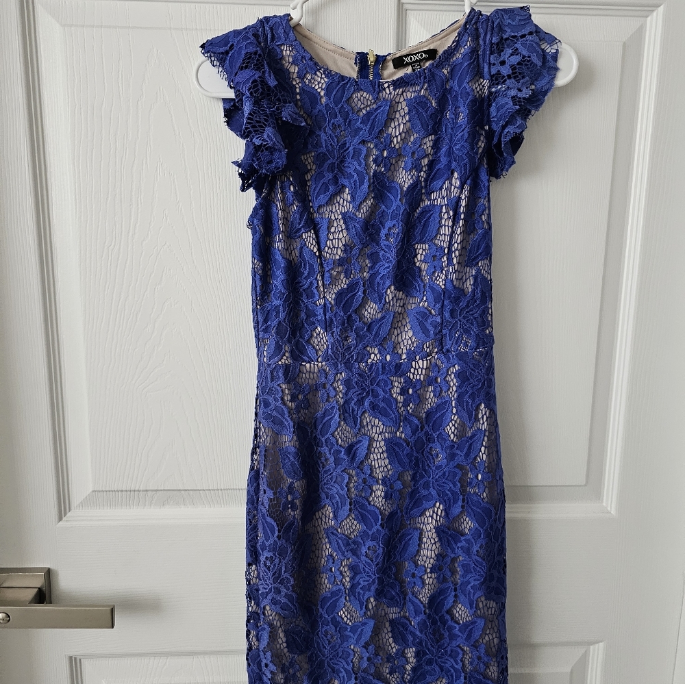XOXO Blue Dress